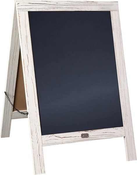 Bảng menu gỗ chữ A 20x30 inch hít nam châm