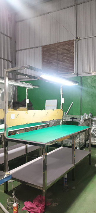 Cleanbooth có động cơ quạt FFU