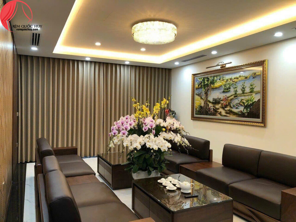 Rèm vải phòng khách