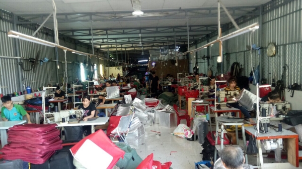 Xưởng sản xuất công ty Hoàng Phát