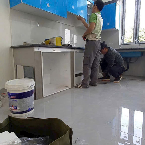 Thiết kế lắp đặt tủ bếp