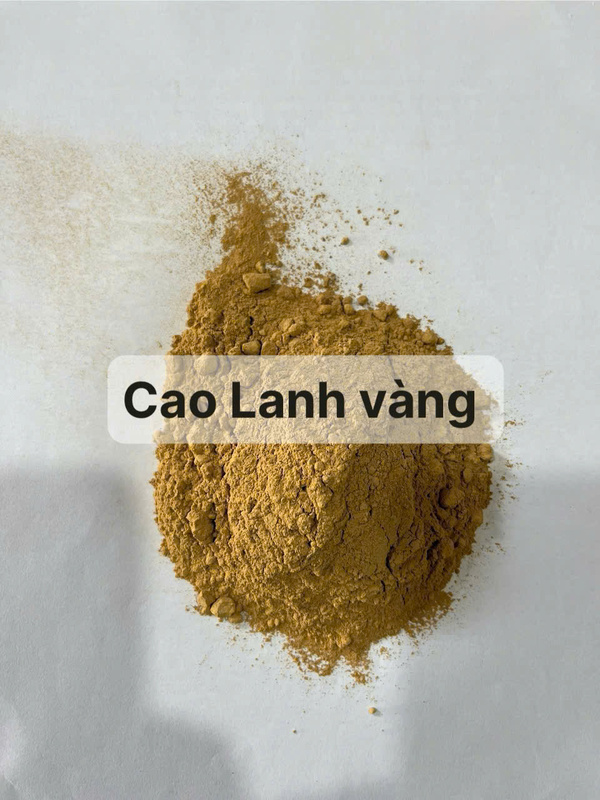 Bột cao lanh vàng