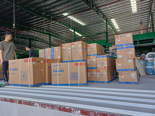 Hình ảnh kho hàng công ty Điện Máy Thuận Phát