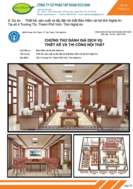 Dự án bảo hiểm xã hội tỉnh Nghệ An