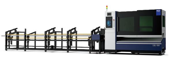 Máy cắt ống laser kiểu kéo vật liệu