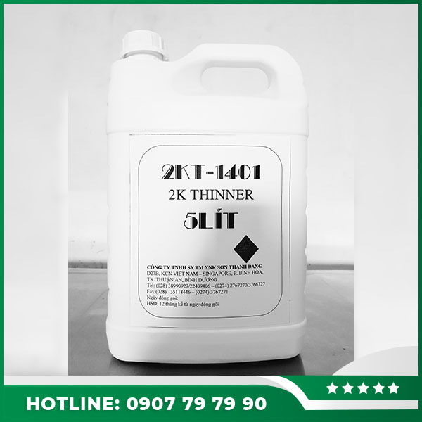 Dung môi 2KT-1401 - Sơn Thada Auto Paints - Công Ty TNHH SX TM XNK Thada Auto Paints