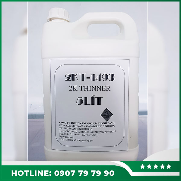 Dung môi 2KT-1493 - Sơn Thada Auto Paints - Công Ty TNHH SX TM XNK Thada Auto Paints