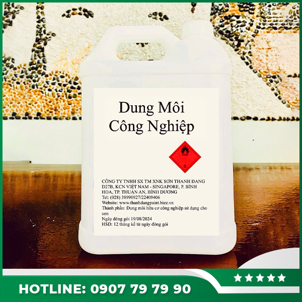 Dung môi công nghiệp - Sơn Thada Auto Paints - Công Ty TNHH SX TM XNK Thada Auto Paints