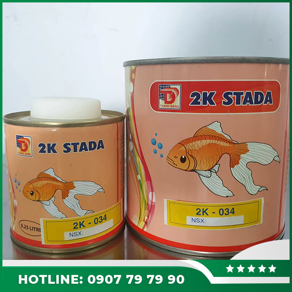 Sơn bóng 2K mờ 100 - Sơn Thada Auto Paints - Công Ty TNHH SX TM XNK Thada Auto Paints