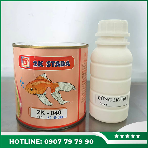 Sơn bóng 2K trong 040 - Sơn Thada Auto Paints - Công Ty TNHH SX TM XNK Thada Auto Paints
