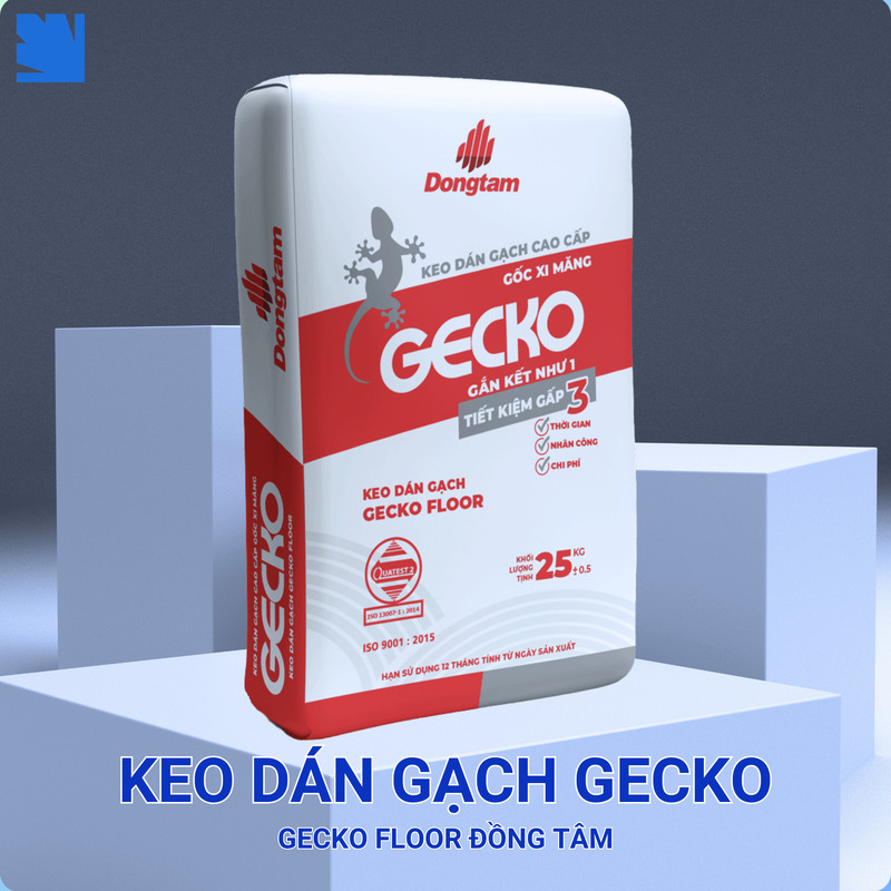 Keo dán gạch Gecko Floor 25kg