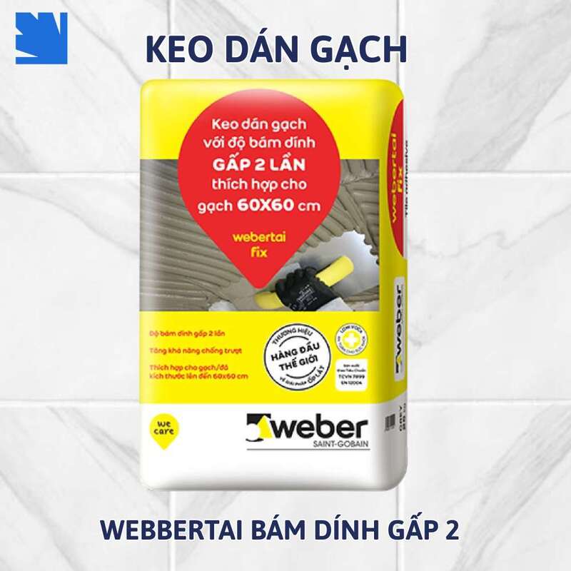 Keo dán gạch Webertai Fix