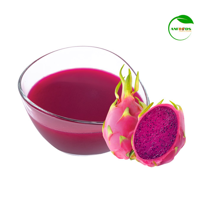 Nước ép puree thanh long ruột đỏ
