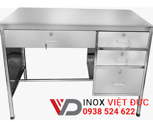 Bàn inox có ngăn kéo