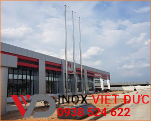 Cột cờ inox 304 cao 16m