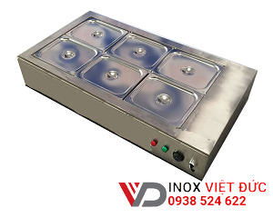 Khay hâm nóng thức ăn 6 khay