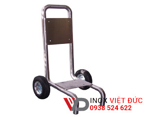 Xe đẩy bàn hàng inox