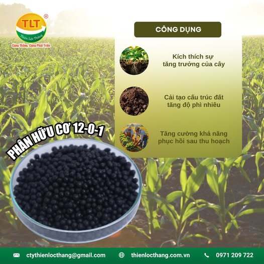 Gia công phân bón hữu cơ 2-0-1