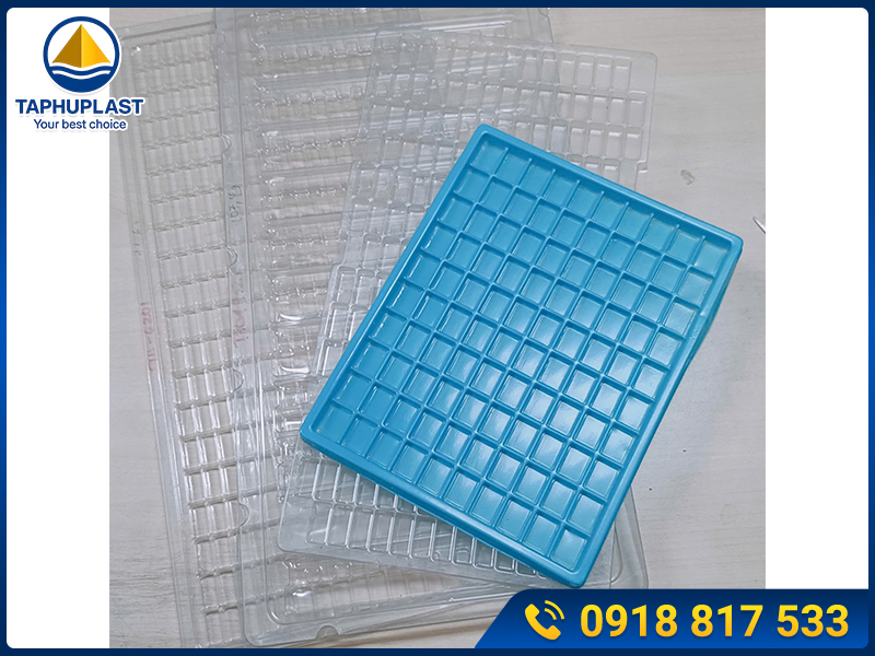 Khay nhựa linh kiện điện tử - Khay Nhựa Định Hình Tâm Tấn Phúc - Công Ty TNHH Tâm Tấn Phúc