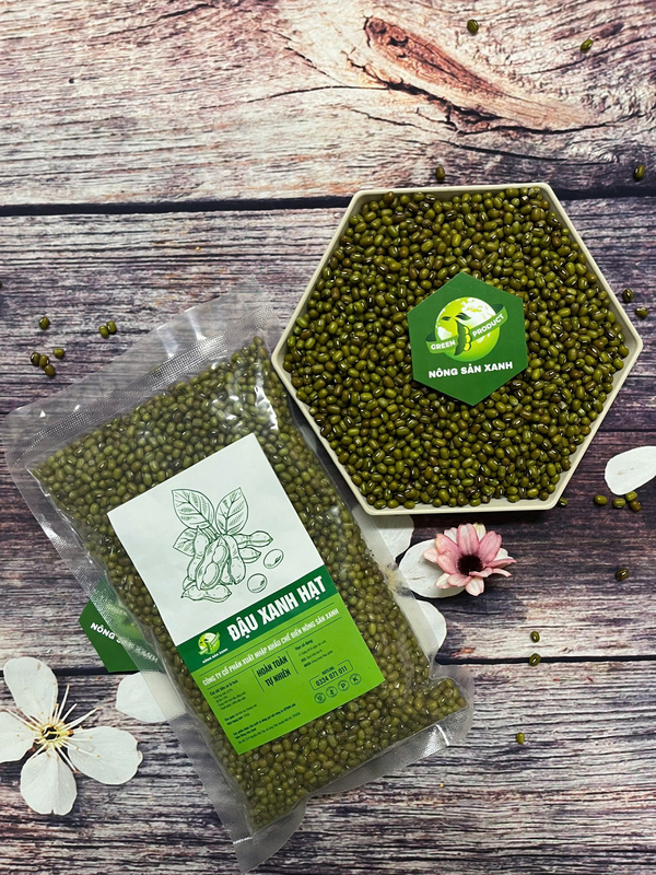 Đậu xanh hạt - Gạo Nông Sản Xanh - Công Ty Cổ Phần Xuất Nhập Khẩu Chế Biến Nông Sản Xanh