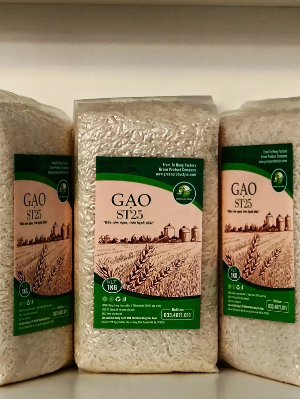 Gạo ST25 - Gạo Nông Sản Xanh - Công Ty Cổ Phần Xuất Nhập Khẩu Chế Biến Nông Sản Xanh