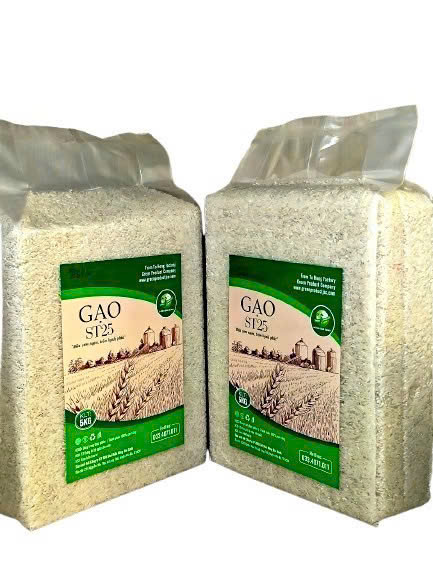 Gạo ST25 - Gạo Nông Sản Xanh - Công Ty Cổ Phần Xuất Nhập Khẩu Chế Biến Nông Sản Xanh