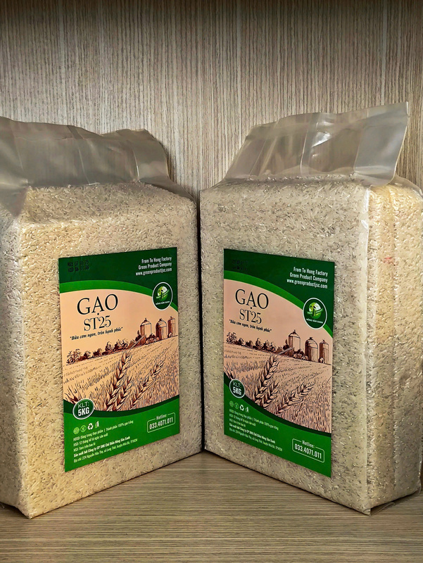 Gạo ST25 - Gạo Nông Sản Xanh - Công Ty Cổ Phần Xuất Nhập Khẩu Chế Biến Nông Sản Xanh