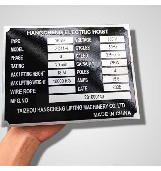 In tem máy móc - Thiết Kế In ấn Lộc Phát - Công Ty TNHH Thiết Kế In ấn Lộc Phát