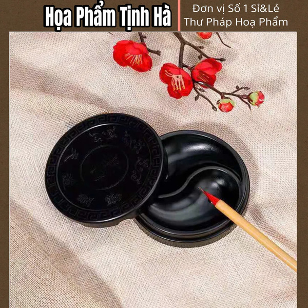 Nghiên mài mực bằng nhựa giá rẻ - Dịch Vụ Ông Đồ Tịnh Hà - Công Ty TNHH Thương Mại & Dịch Vụ Tịnh Hà