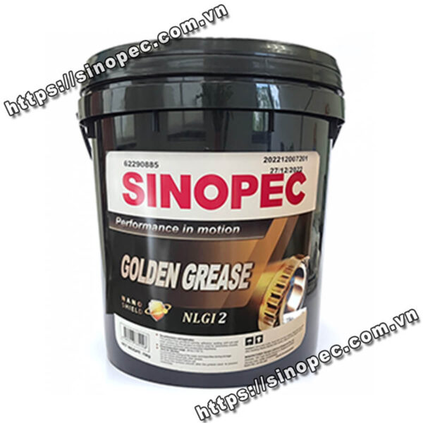 Mỡ bôi trơn đa dụng Sinopec Golden Grease - Dầu Nhớt Sinopec - Công Ty TNHH Vinabrothers