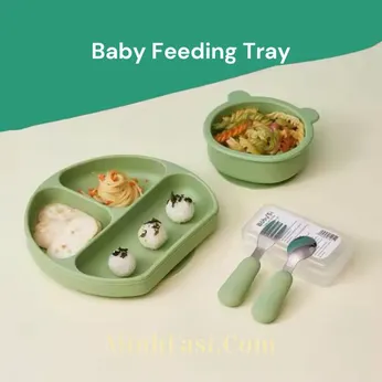 Khay ăn dặm cho bé silicone - Công Ty TNHH Minh Fast