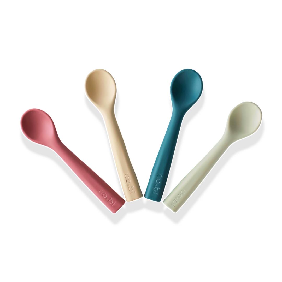 Thìa cho bé ăn dặm silicone