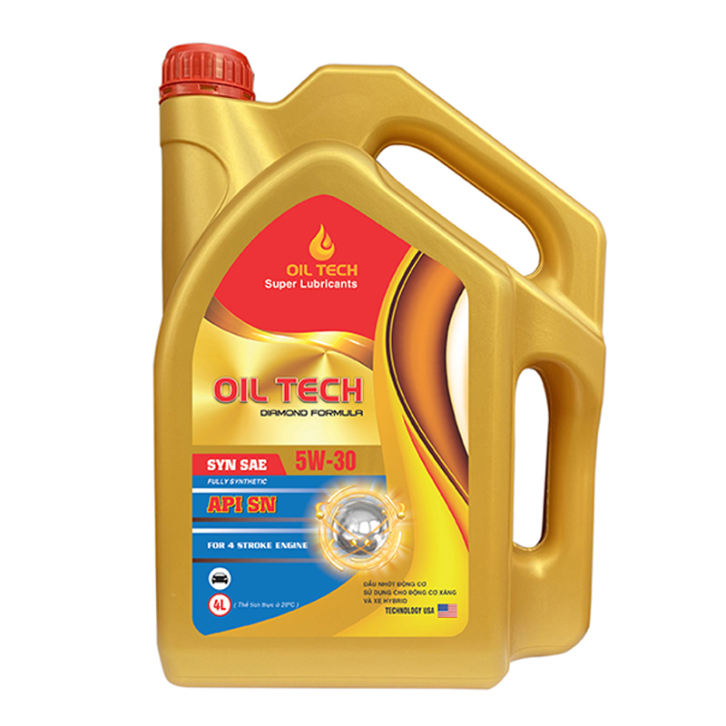 Dầu động cơ xăng Oil Tech Diamond Formula 5W30 - Dầu Nhớt Oil Tech - Công Ty TNHH Kỹ Thuật Viettech
