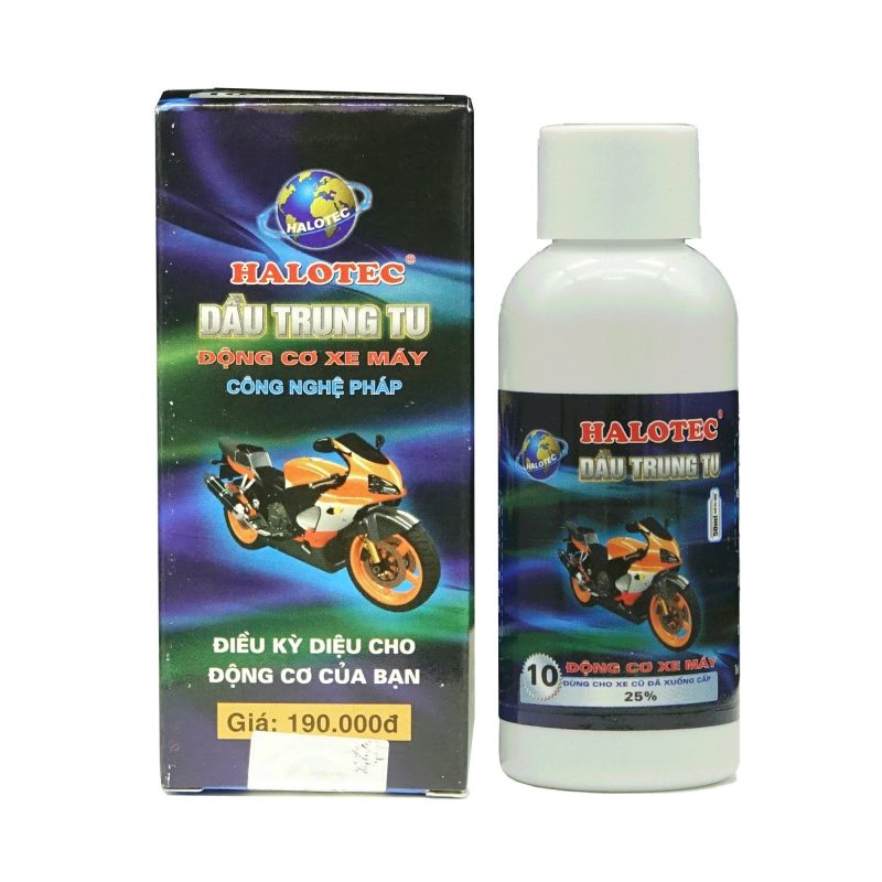 Dầu trung tu Halotec - dầu nhớt phục hồi động cơ xe máy - Dầu Nhớt Oil Tech - Công Ty TNHH Kỹ Thuật Viettech