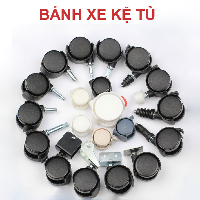 Bánh xe kệ tủ - Bánh Xe Đẩy Vina Caster - Công Ty TNHH Sản Xuất Thương Mại Vina Caster