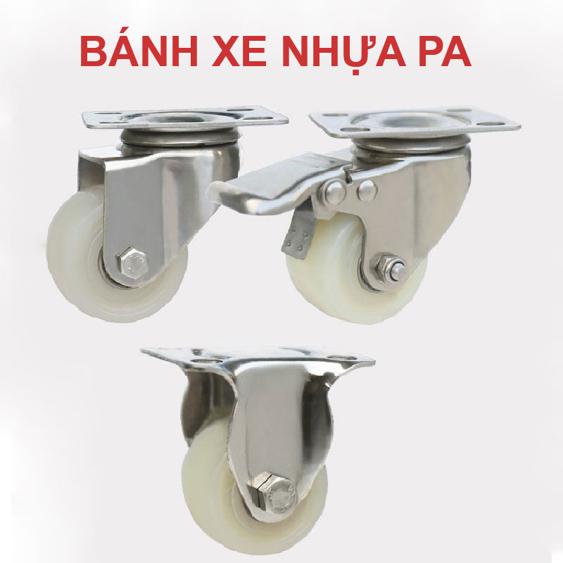 Bánh xe nhựa PA - Bánh Xe Đẩy Vina Caster - Công Ty TNHH Sản Xuất Thương Mại Vina Caster