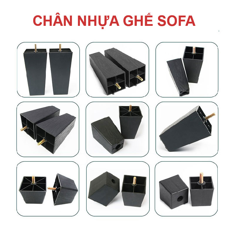 Chân nhựa ghế Sofa - Bánh Xe Đẩy Vina Caster - Công Ty TNHH Sản Xuất Thương Mại Vina Caster