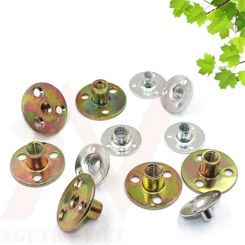 Pát sắt tròn đồng tiền 3 lỗ