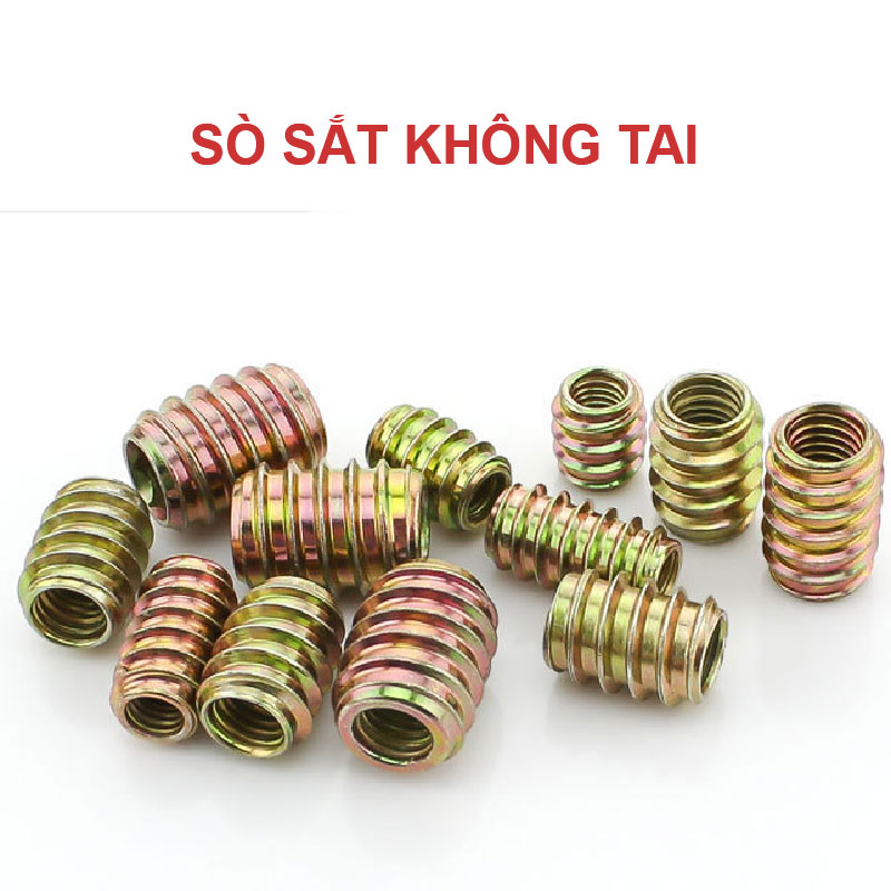 Sò sắt không tai - Bánh Xe Đẩy Vina Caster - Công Ty TNHH Sản Xuất Thương Mại Vina Caster