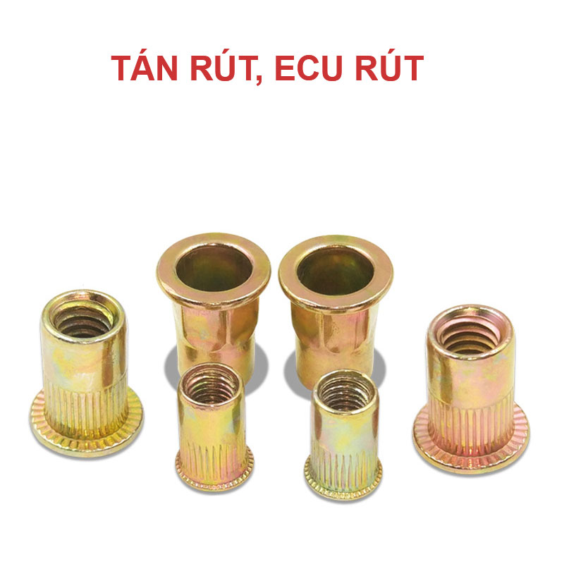 Tán rút, Ecu rút - Bánh Xe Đẩy Vina Caster - Công Ty TNHH Sản Xuất Thương Mại Vina Caster