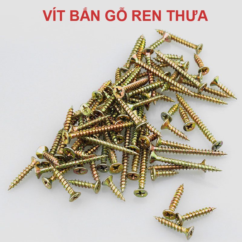 Vít gỗ răng thưa - Bánh Xe Đẩy Vina Caster - Công Ty TNHH Sản Xuất Thương Mại Vina Caster