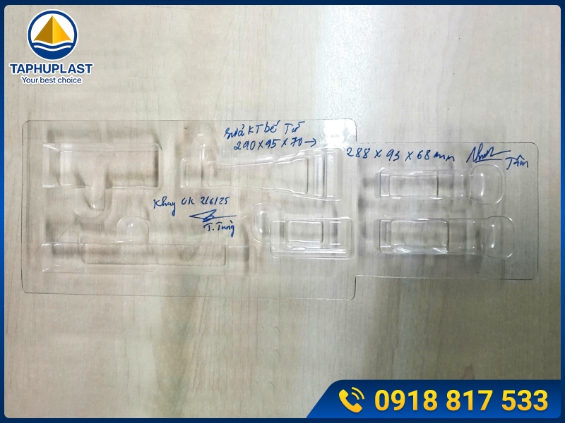 Khay nhựa mỹ phẩm