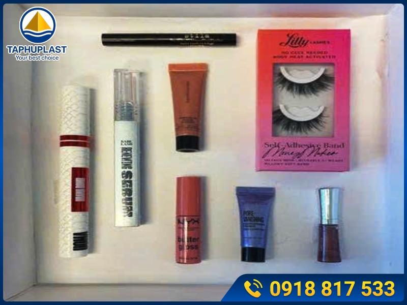 Khay nhựa mỹ phẩm