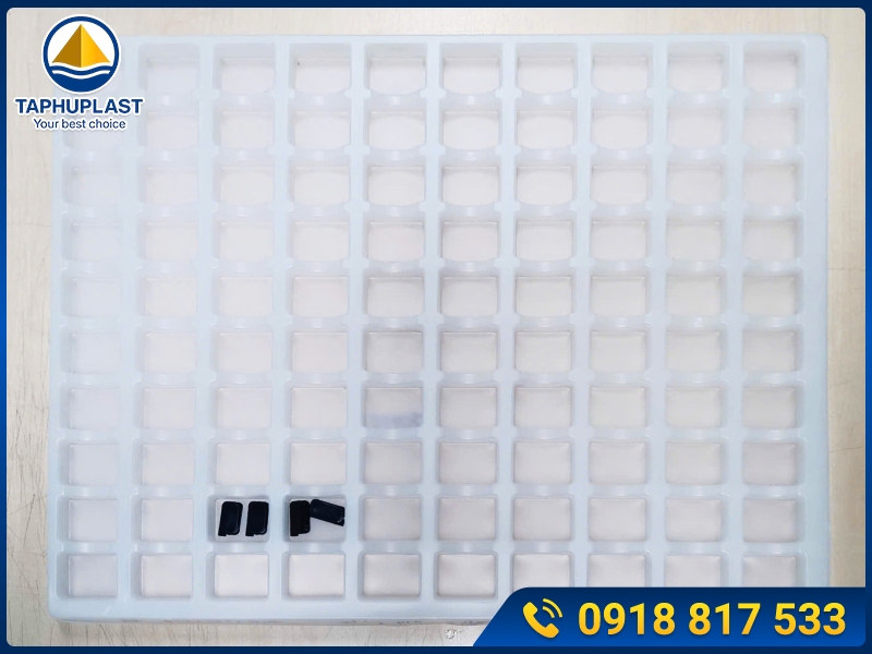 Khay nhựa linh kiện điện tử