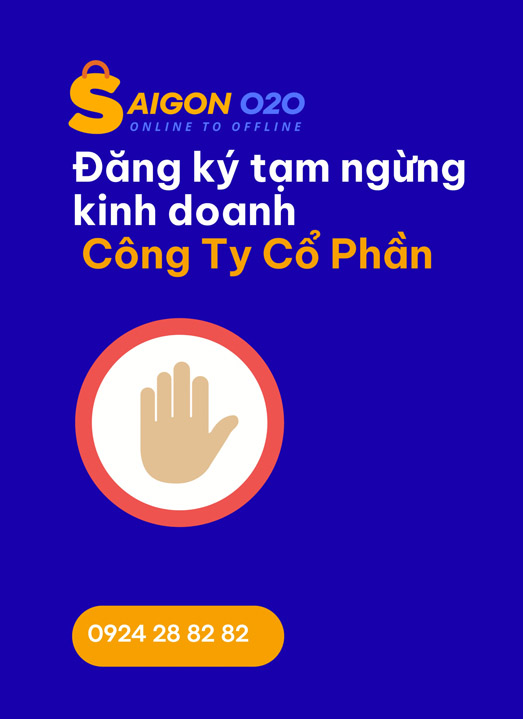 Đăng ký tạm ngừng kinh doanh Công Ty Cổ Phần