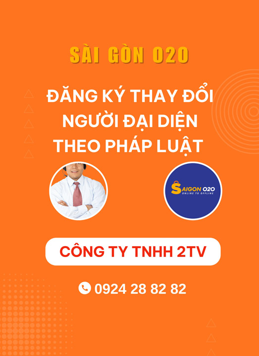Thay đổi người đại diện công ty TNHH 2TV