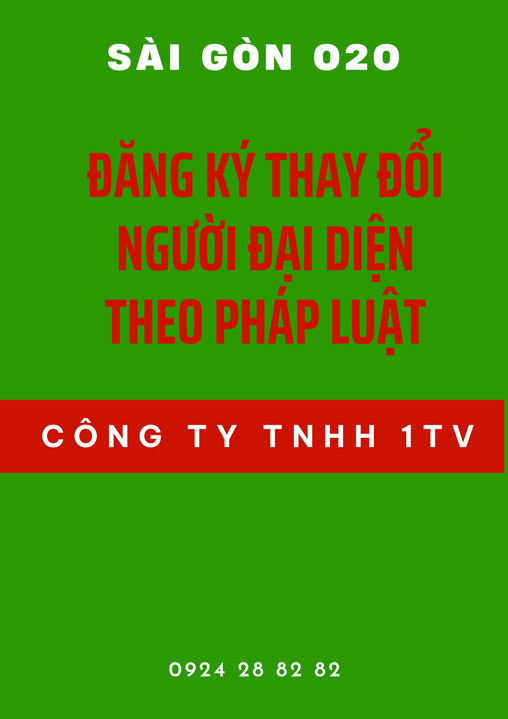 Thay đổi người đại diện công ty TNHH MTV