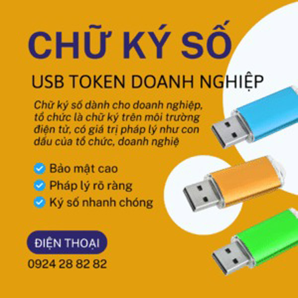 Chữ ký số dùng USB