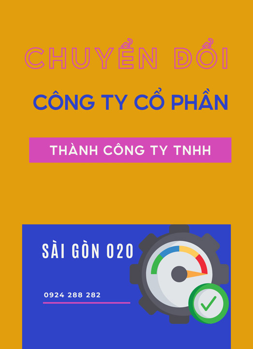 Chuyển đổi Công Ty Cổ Phần thành Công Ty TNHH MTV