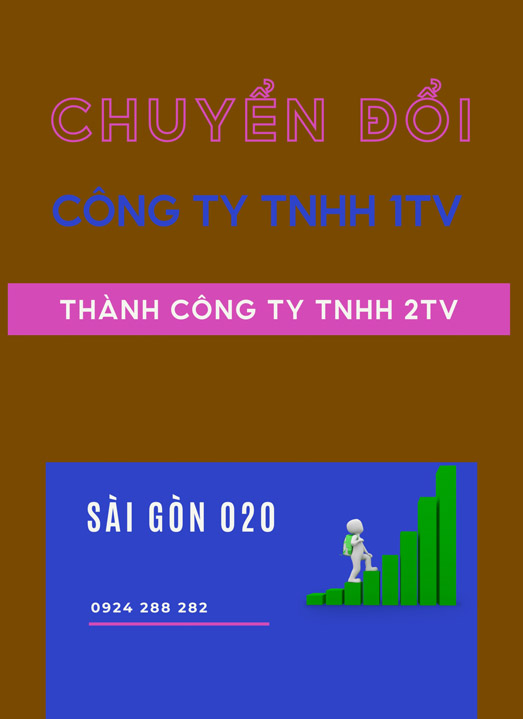 Chuyển đổi Công Ty TNHH MTV thành Công Ty TNHH 2TV